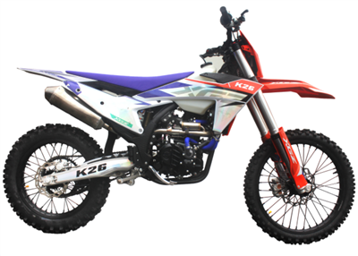 K26-NB300 Off Road Dirt Bike 2023 สีม่วงและแดงใหม่